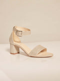 Carryie S - High Heel in Gold offen